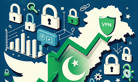 Surge in VPN Usage in Pakistan Amid Ongoing Internet Restrictions