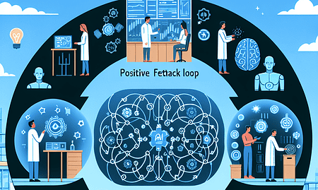 The Positive Feedback Loop of AI Research