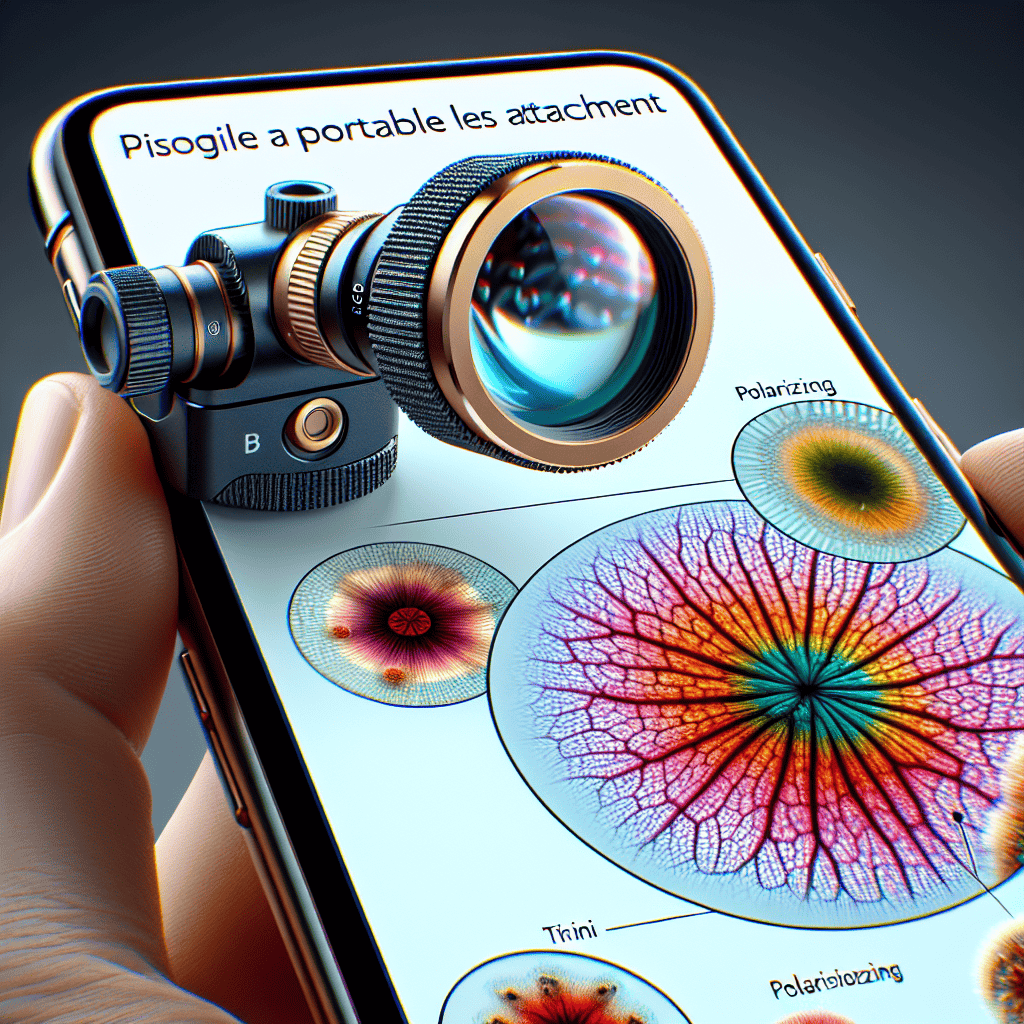 Transform Your Smartphone into a Polarizing Microscope with This Tiny Lens for iPhones and Androids