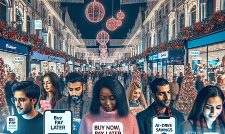 UK Shoppers Turn to "Buy Now, Pay Later" and AI for Optimal Savings This Season