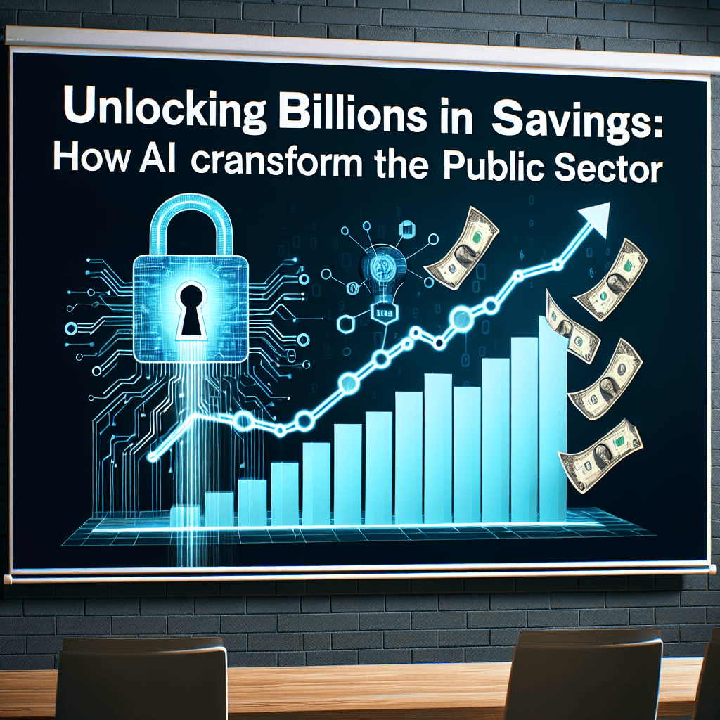 Unlocking Billions in Savings: How AI Can Transform the Public Sector