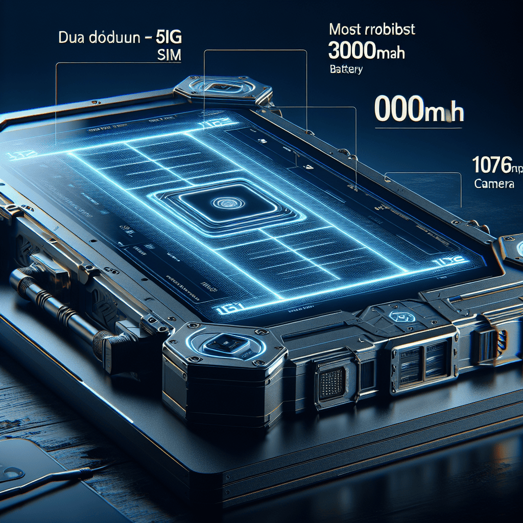 Unveiling the Ultimate Rugged Tablet: 30,000mAh Battery, Dual 5G SIM, and 108MP Camera Outshine Samsung and Apple