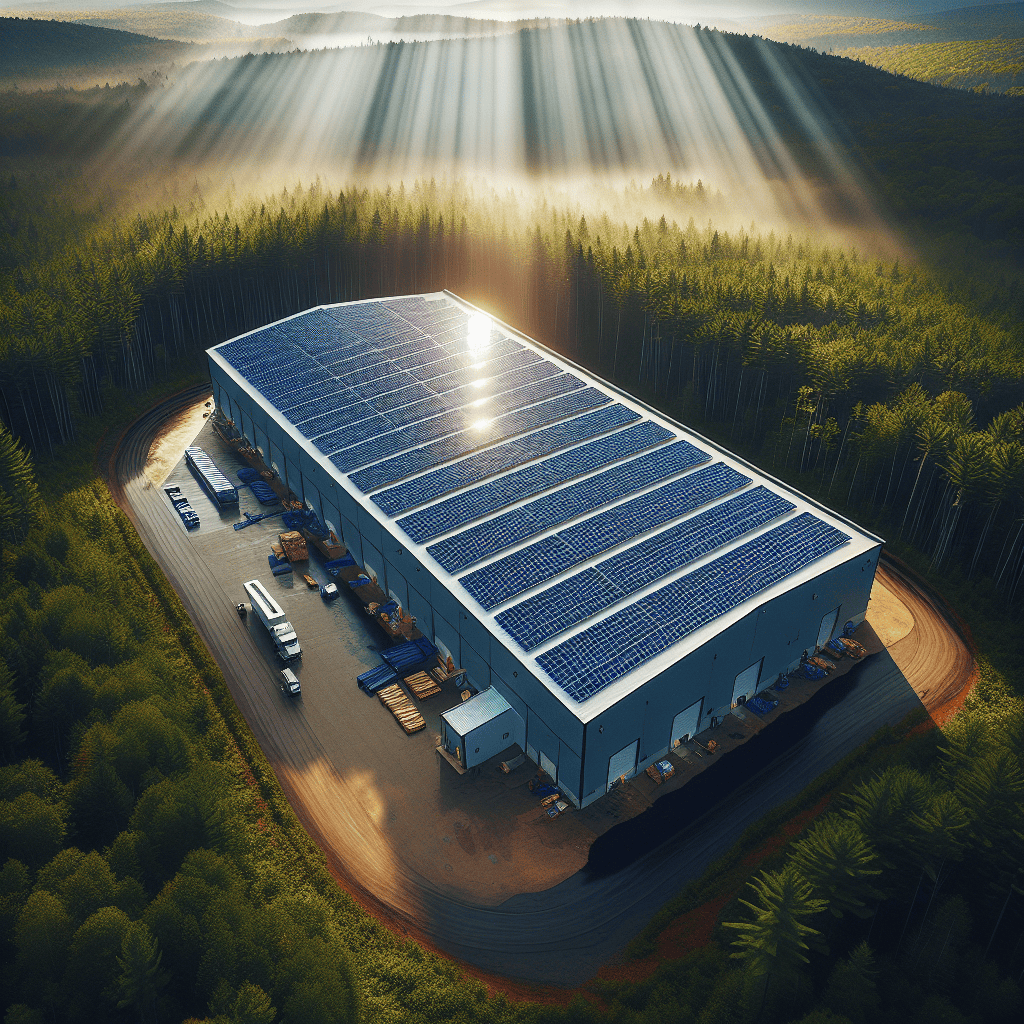 Verogy Installs 1.1-MW Solar Array on Maine Warehouse