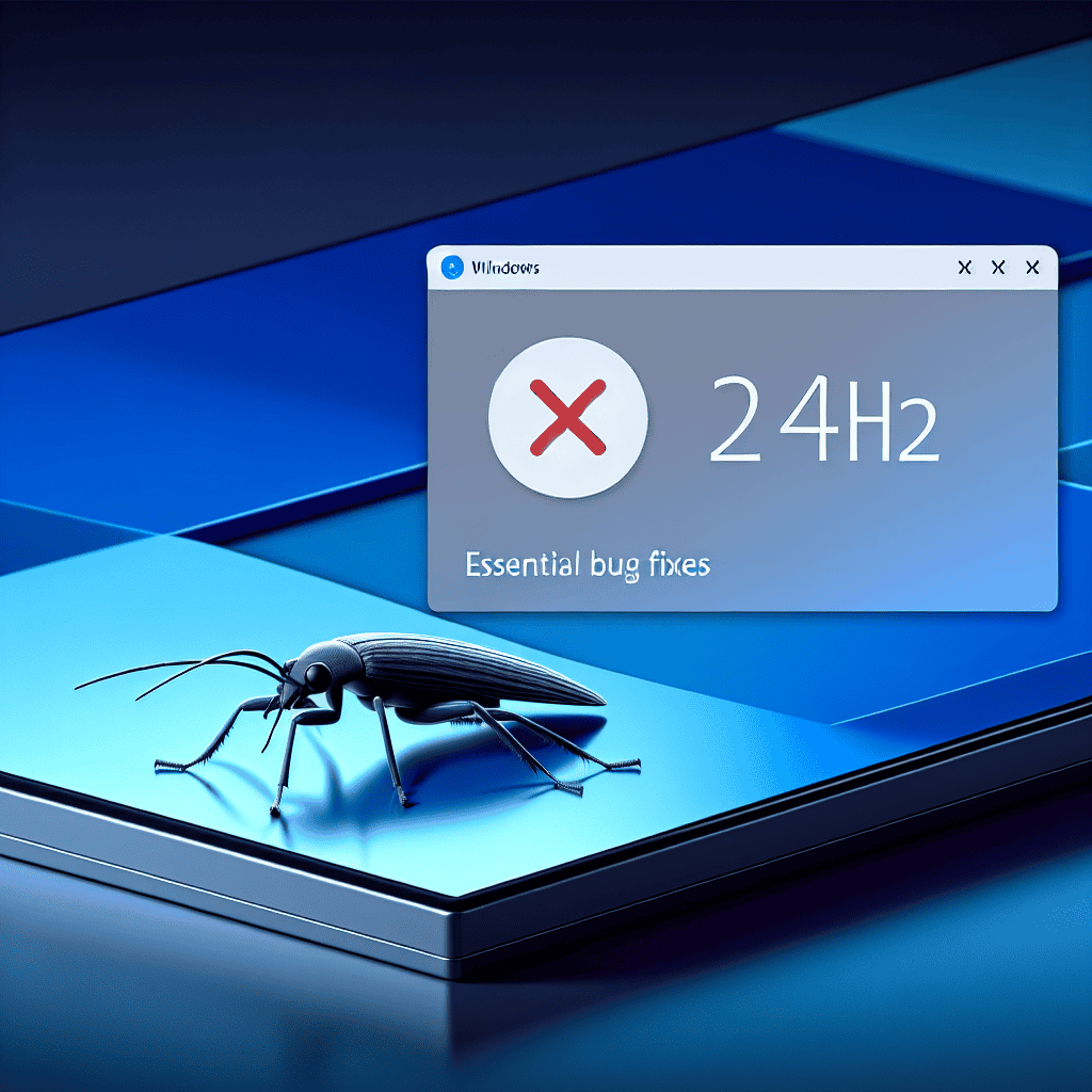 Windows 11 24H2 Update: Streamlined Taskbar and Essential Bug Fixes