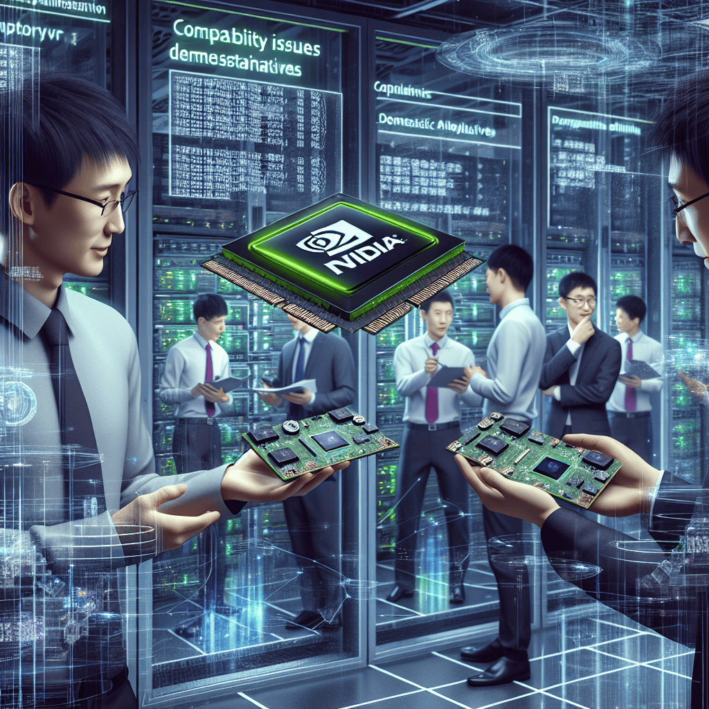 Chinese Data Centers Advised to Use Nvidia Chips Due to Incompatibility of Domestic Alternatives