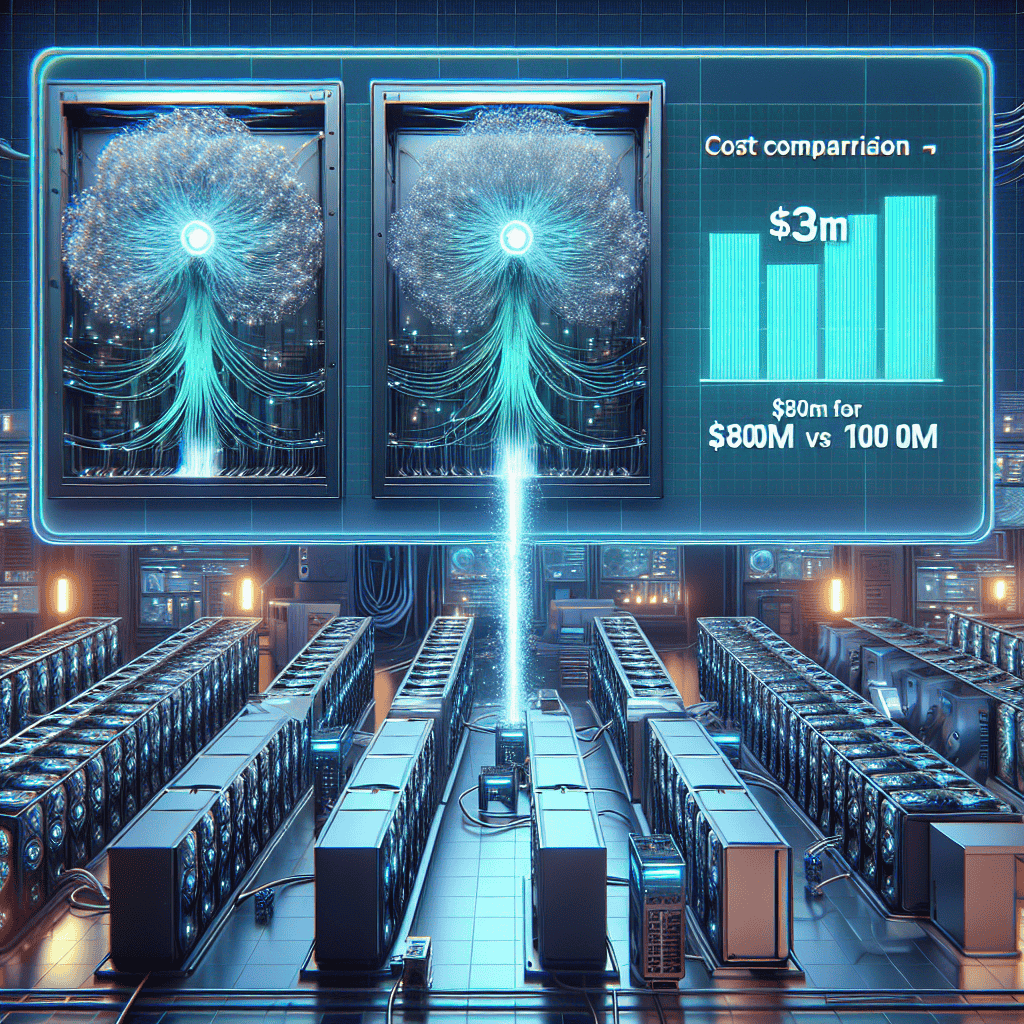 Chinese Firm Trains Rival AI Model for $3M with 2,000 GPUs, Compared to OpenAI's $80M-$100M for GPT-4
