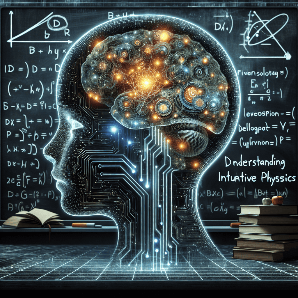 Deep-Learning Model Emulating Developmental Psychology for Intuitive Physics Understanding