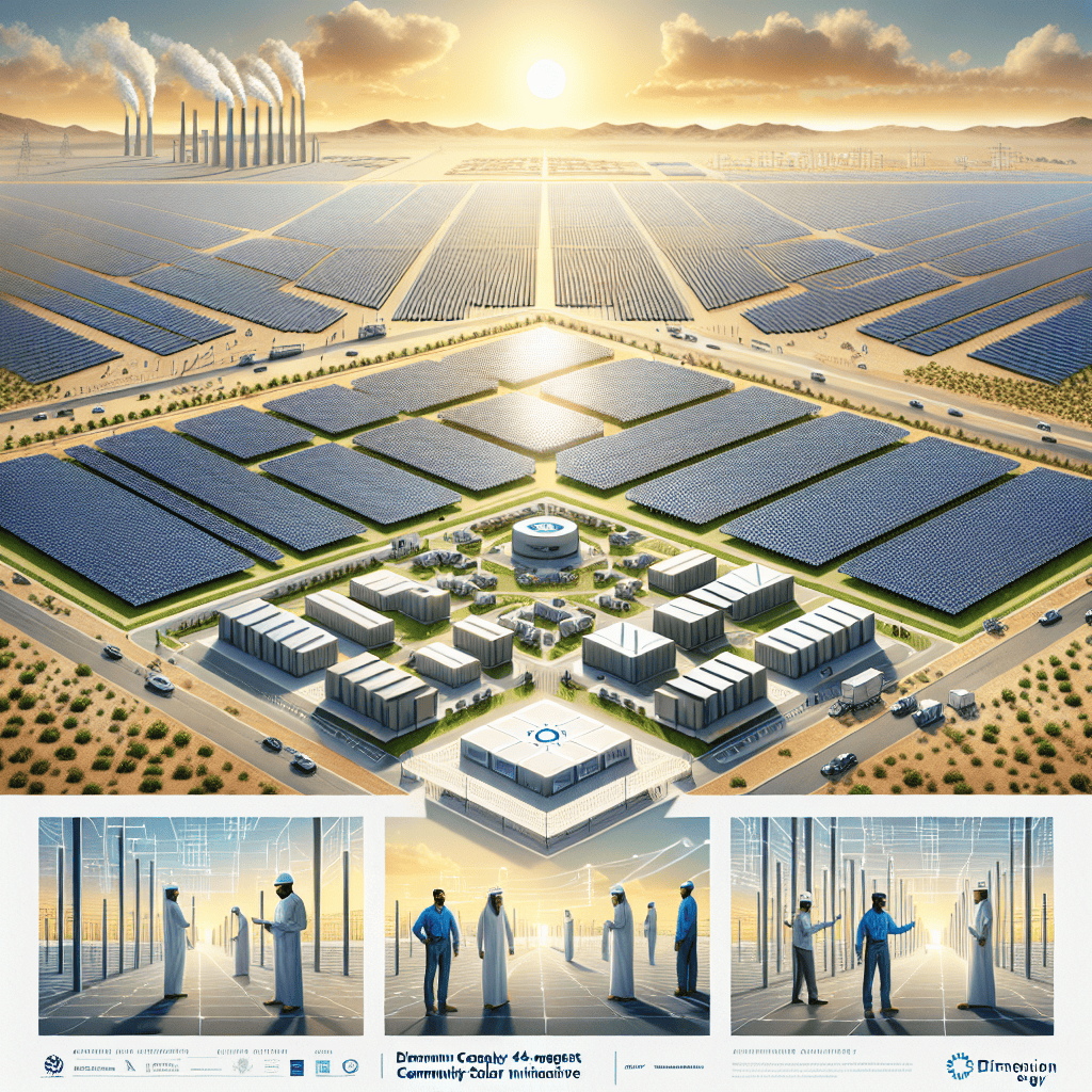 Dimension Energy Finalizes 44-MW Community Solar Initiative in California