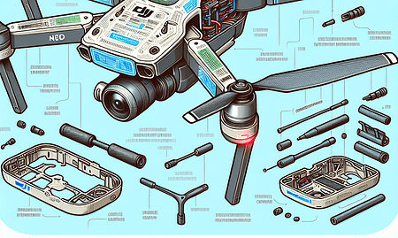 DJI Neo Disassembly: The Most Giftable Drone of the Year with an Irreparable Camera