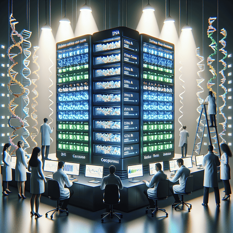 French Startup Aims to Condense Humanity's DNA Data into a Compact Data ...