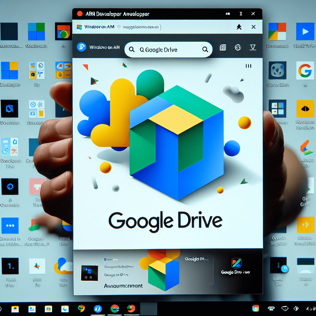 Google Drive Launches for Windows on ARM Devices