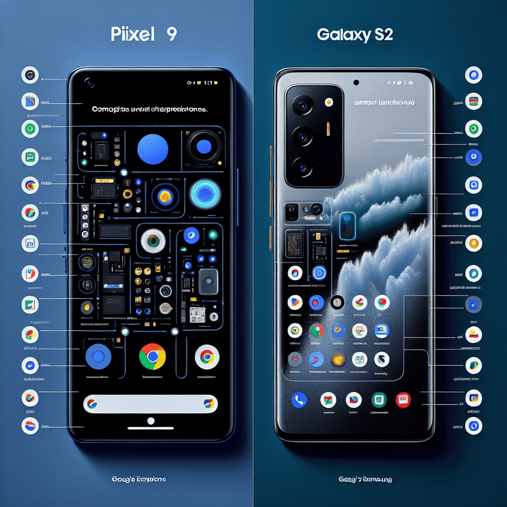 Google Pixel 9 vs. Samsung Galaxy S24: A Comprehensive Comparison
