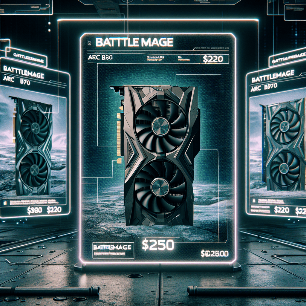 Intel Unveils Battlemage GPUs: Arc B580 at $250 and B570 at $220