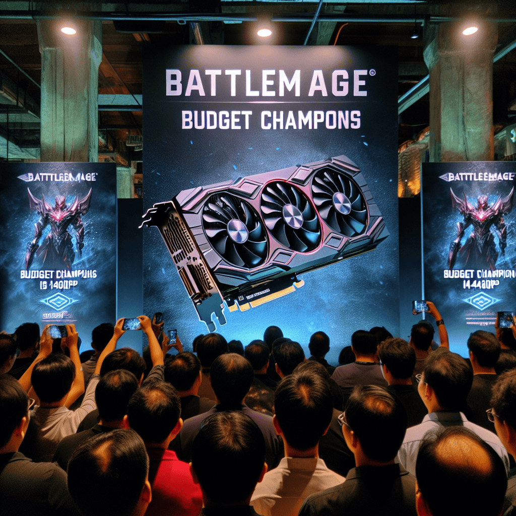 Intel Unveils Battlemage Graphics Cards: Potential 1440p Budget Champions