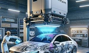 Mercedes' PixelPaint Technology: Revolutionizing Car Customization Like an Inkjet Printer