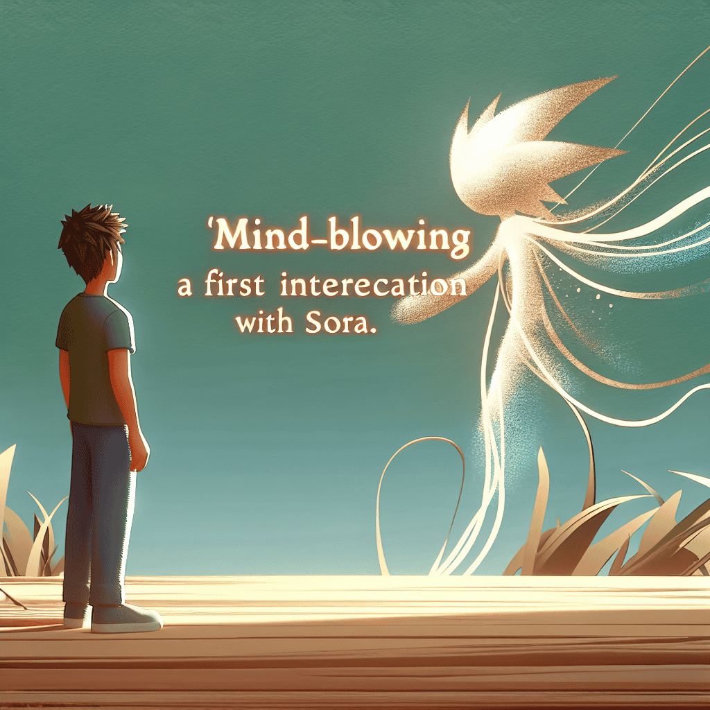 My Mind Was Blown: My First Experience with Sora Was a Breeze!