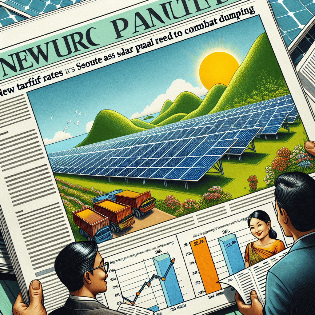 New Tariff Rates Announced for Southeast Asian Solar Panels to Combat Dumping