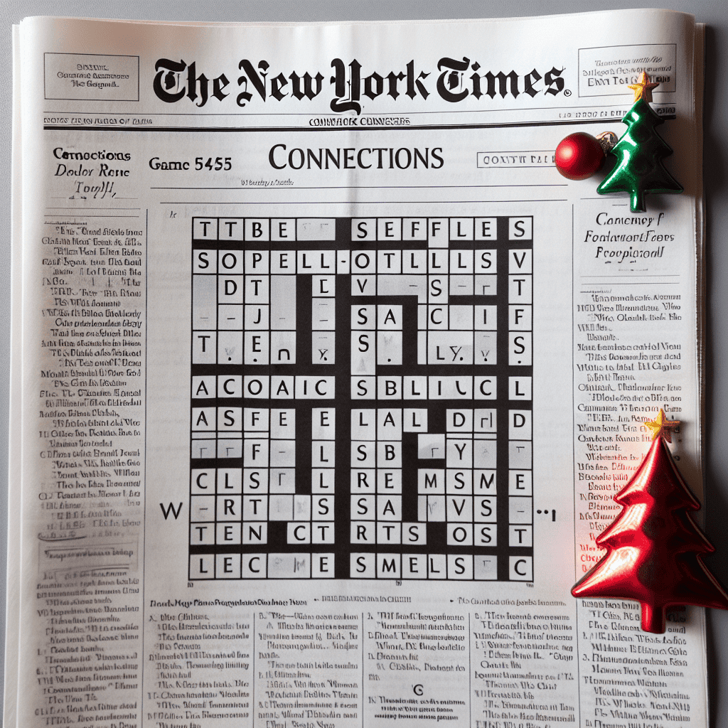 NYT Connections: Hints and Solutions for December 7 (Game 545)