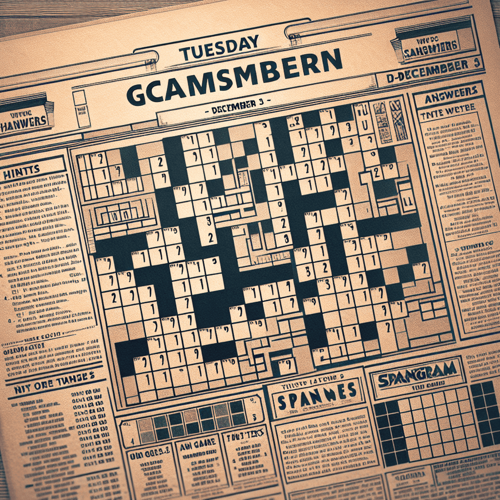 NYT Strands: Hints, Answers, and Spangram for Tuesday, December 3 (Game 275)