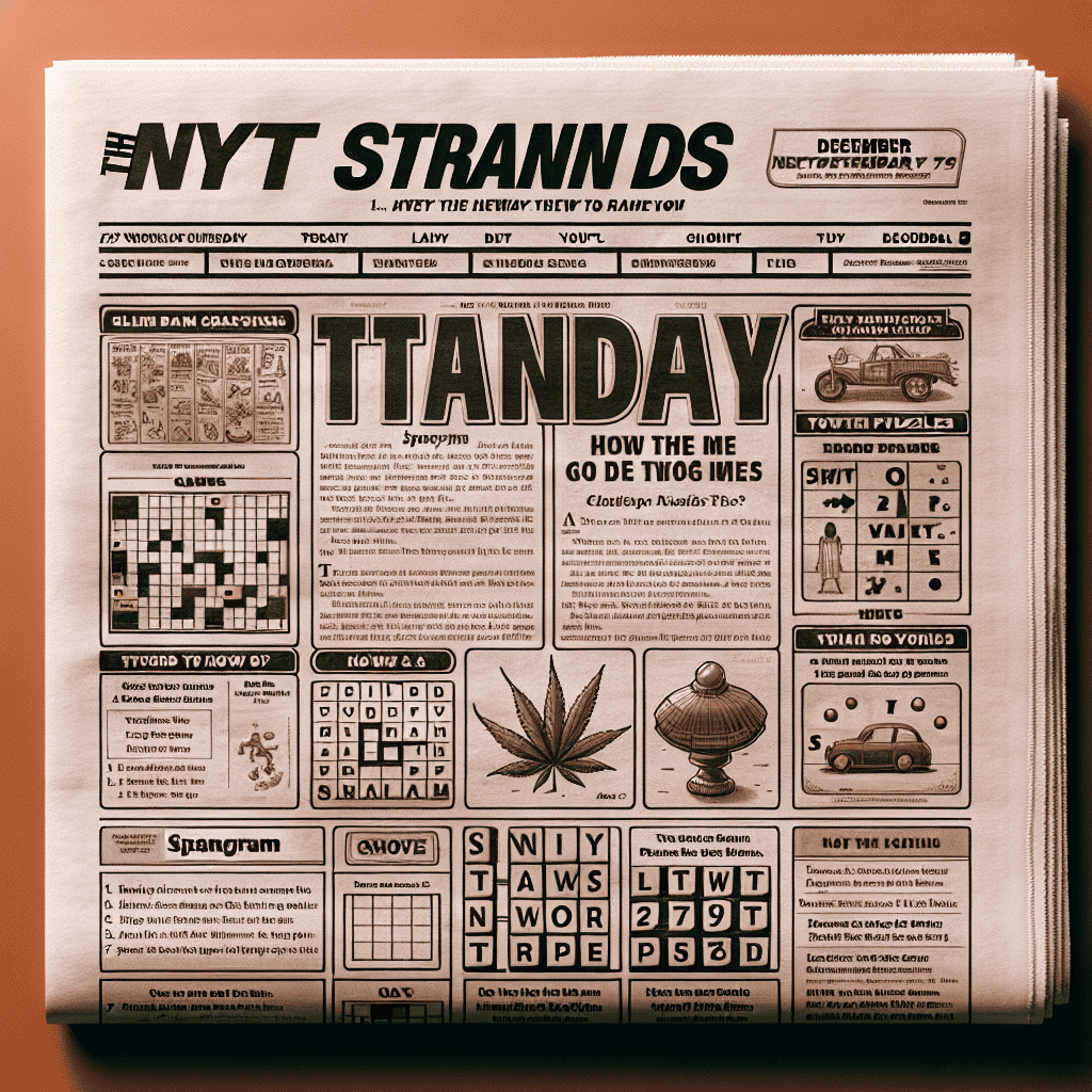 NYT Strands Today: Clues, Solutions, and Spangram for December 7 (Game 279)