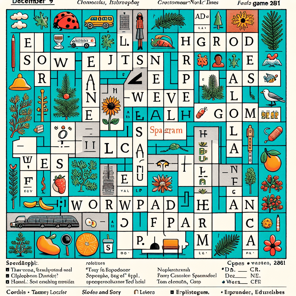 NYT Strands Today: Clues, Solutions, and Spangram for December 9 (Game 281)