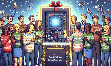 OpenAI Unveils Sora AI Video Generator During '12 Days of OpenAI' Celebration