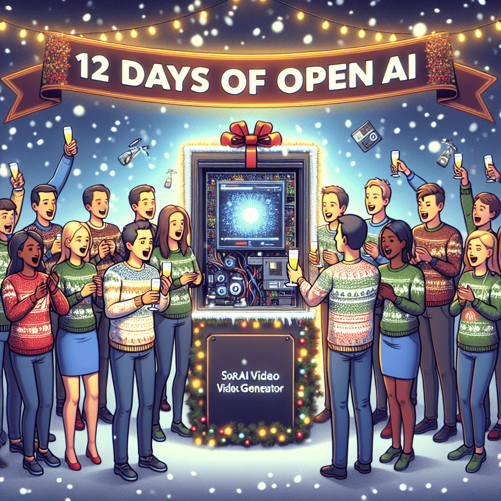 OpenAI Unveils Sora AI Video Generator During '12 Days of OpenAI' Celebration