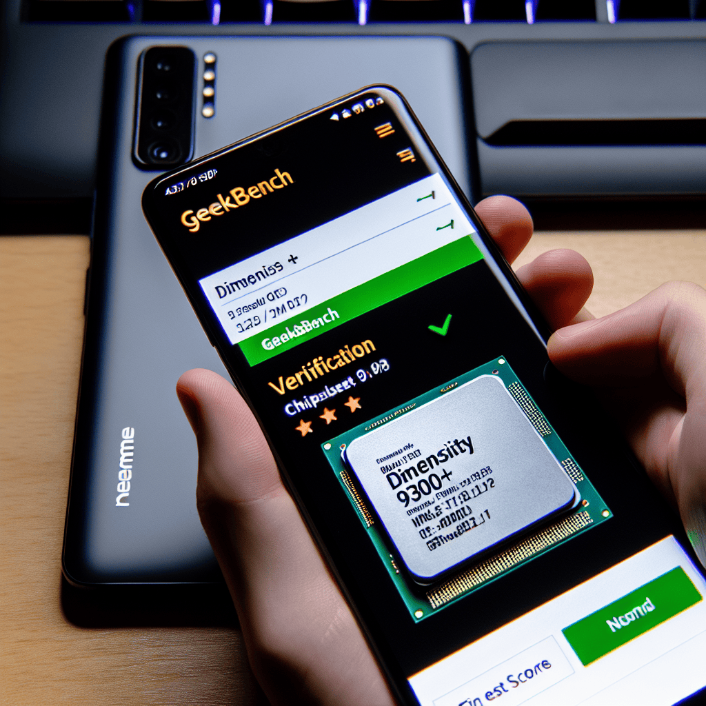 Realme Neo7's Dimensity 9300+ Chipset Verified by Geekbench