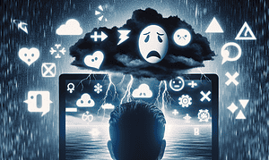 Research Reveals Negative Online Content Worsens Mental Health Issues