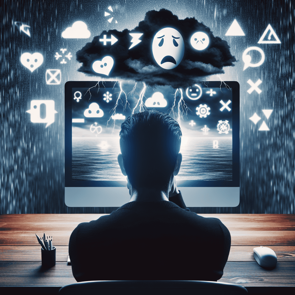 Research Reveals Negative Online Content Worsens Mental Health Issues