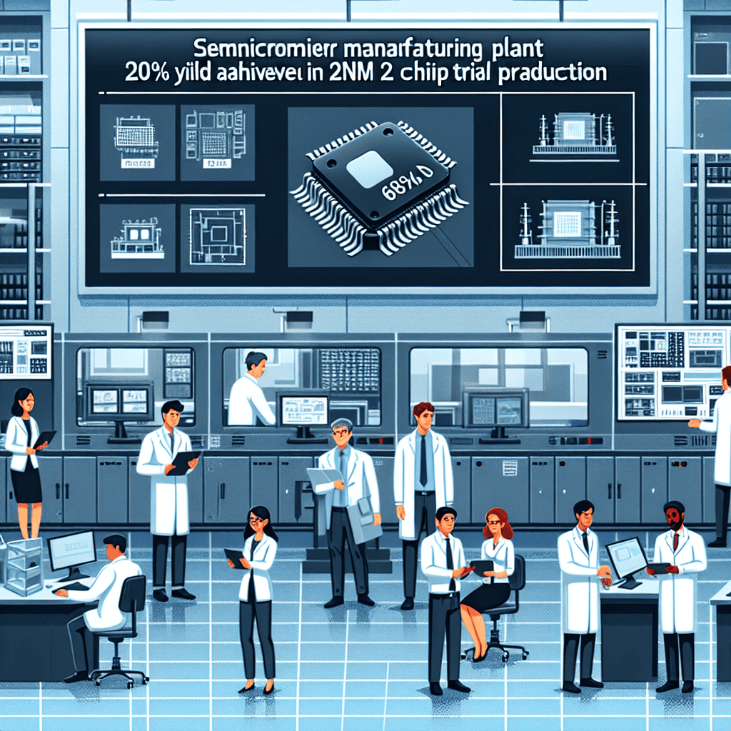 TSMC Achieves 60% Yield in 2nm Chip Trial Production