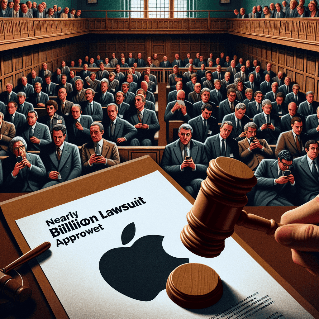 UK Court Approves Nearly $1 Billion Apple Lawsuit