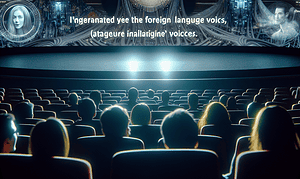 Would You Watch a Foreign Film with AI-Generated Voices of the Original Actors?