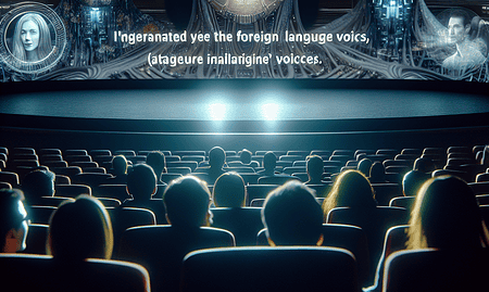Would You Watch a Foreign Film with AI-Generated Voices of the Original Actors?