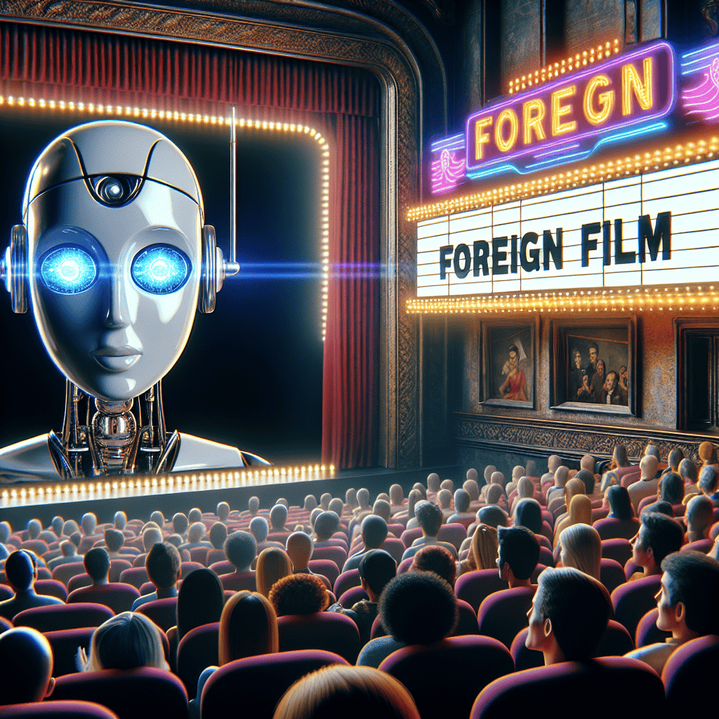Would You Watch a Foreign Film with AI-Generated Voices of the Original Actors?
