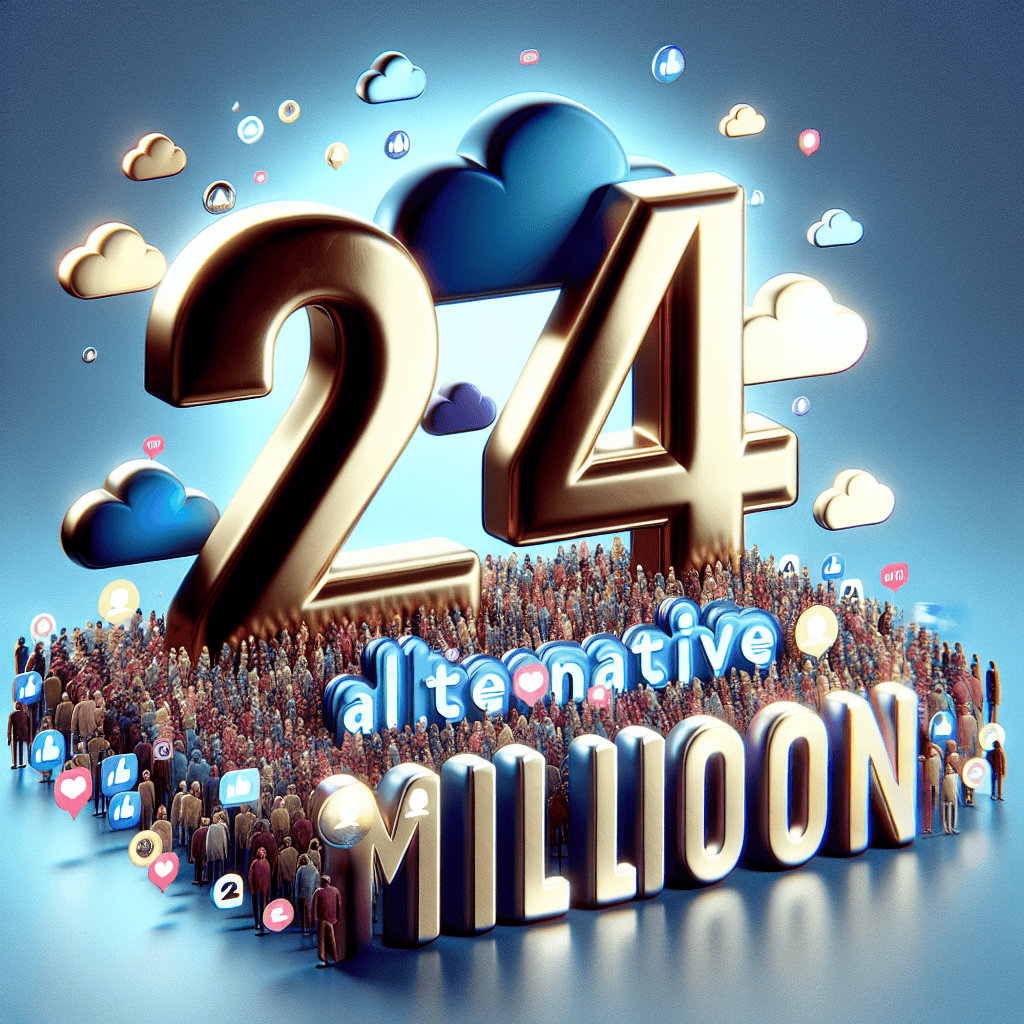 X Alternative Bluesky Surpasses 24 Million Users