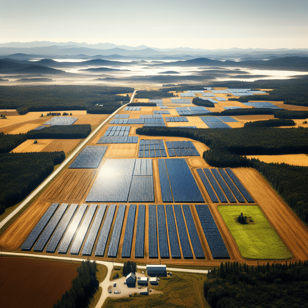 700-kW Solar Installation Transforms Unused Farmland in Maine