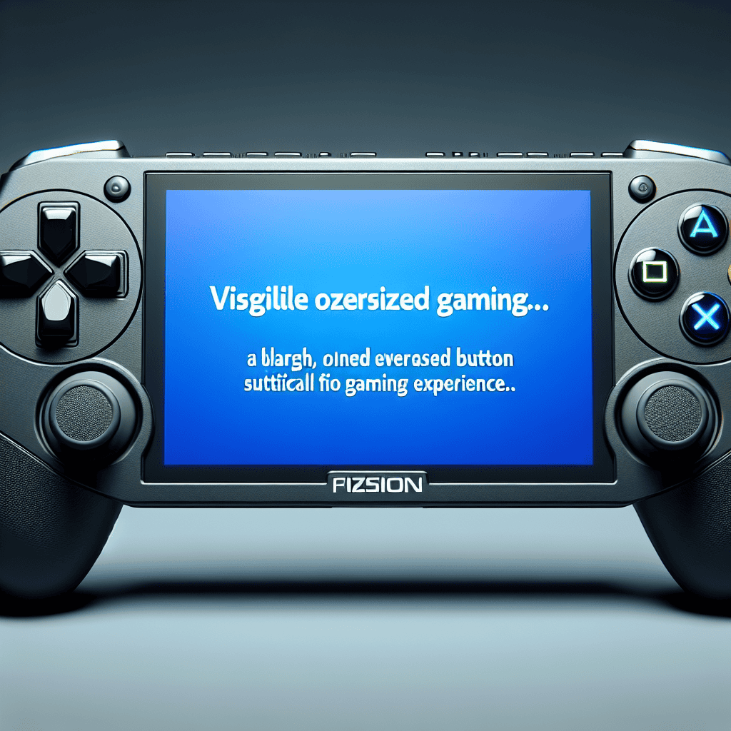 Acer Unveils Its Oversized Gaming Handheld