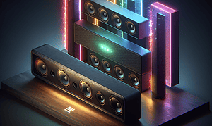 Affordable Dolby Atmos Soundbar Transforms into 3 Speakers with Philips Hue-Style LED Lights