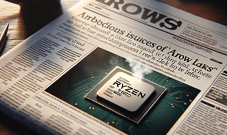 AMD Attributes Ryzen 9800X3D Stock Issues to Intel's Troubling Arrow Lake Launch