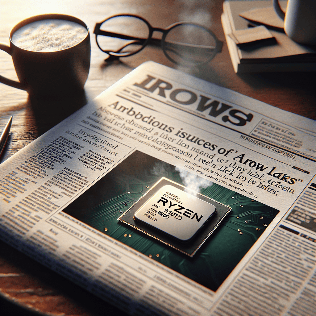 AMD Attributes Ryzen 9800X3D Stock Issues to Intel's Troubling Arrow Lake Launch
