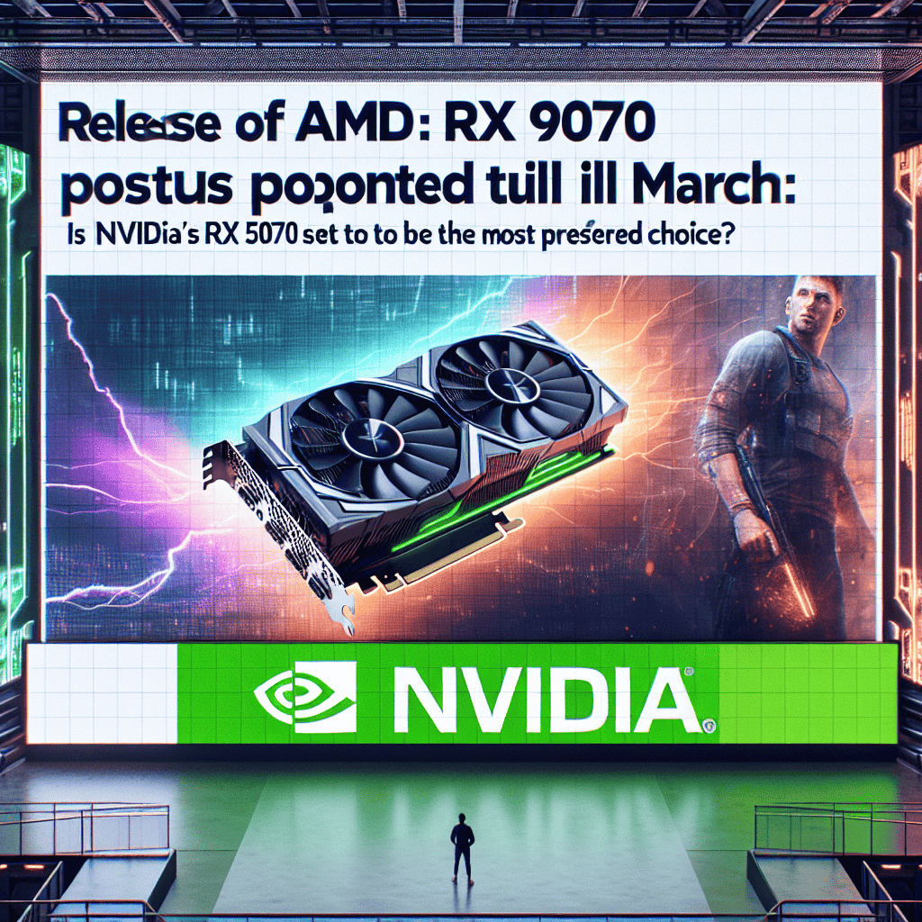 AMD's RX 9070 GPUs Delayed Until March: Will Nvidia's RTX 5070 Dominate the Market?