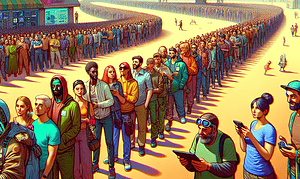 Anticipation Builds as Gamers Queue for Nvidia RTX 5090 - Will Stock Meet Demand?
