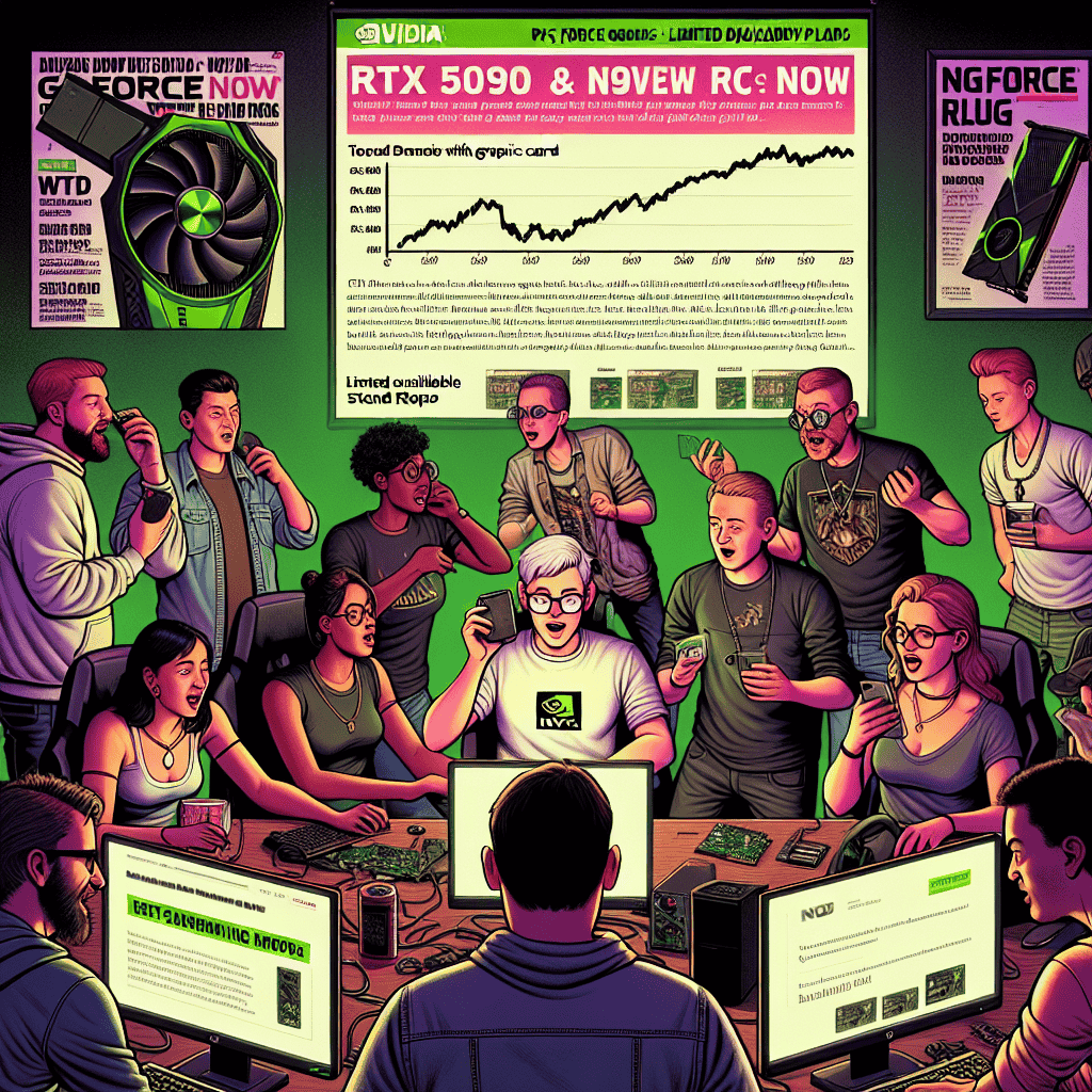 Are RTX 5090 and 5080 Stock Rumors Worrying PC Gamers? Nvidia GeForce Now Sees Surge in Demand with Limited Plans Available