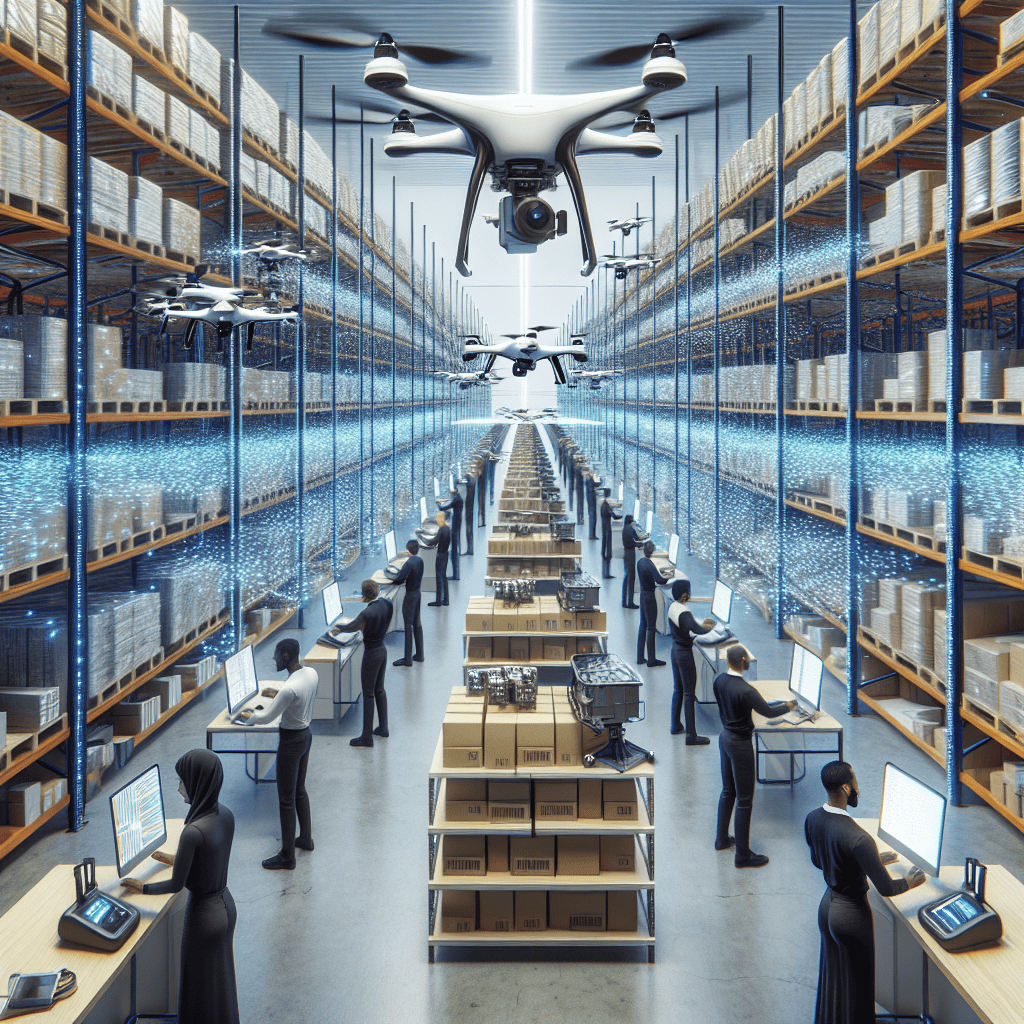 Autonomous Drones Revolutionize Warehouse Inventory Tracking for Startups