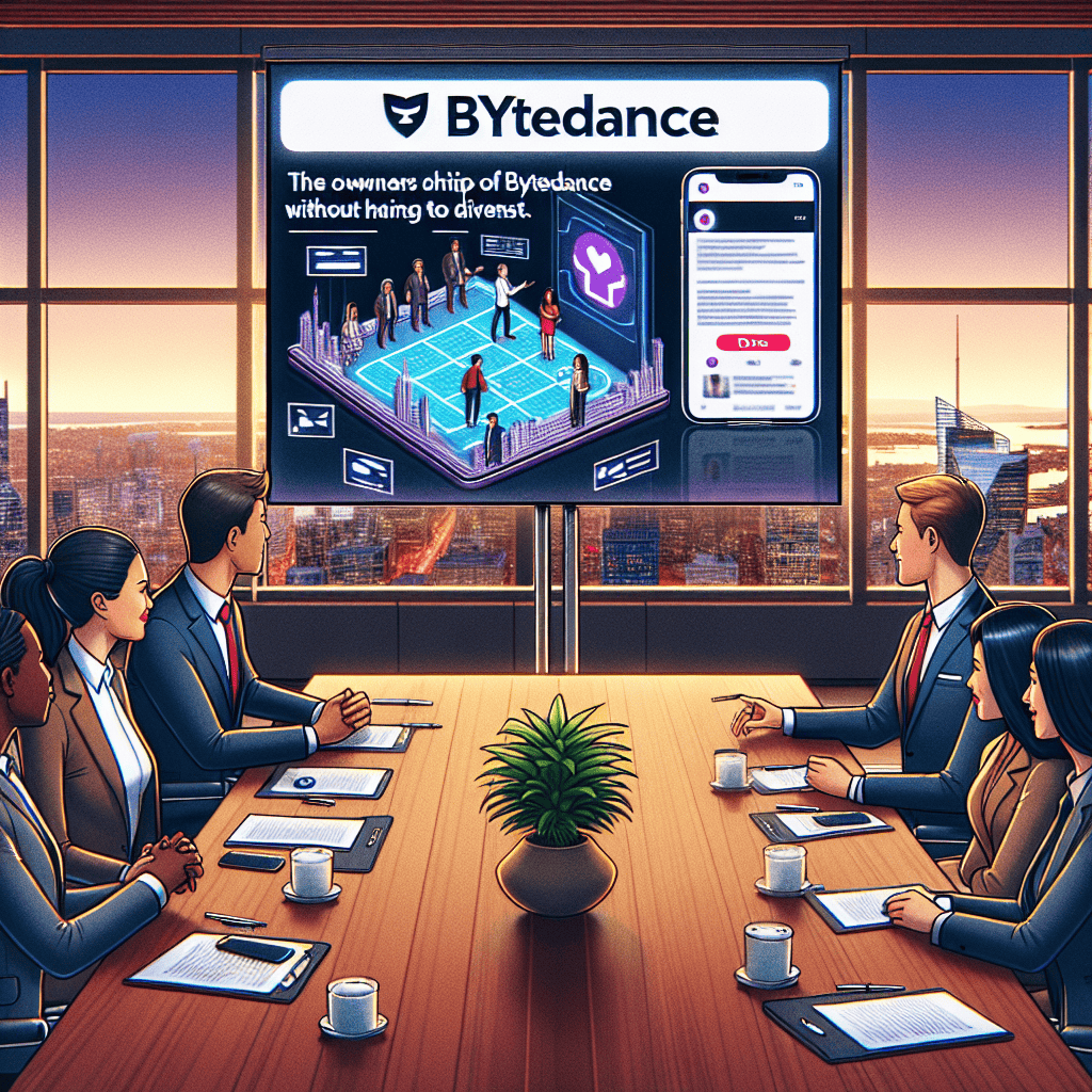 ByteDance Board Member Suggests TikTok Ownership Could Be Retained Without Divestment