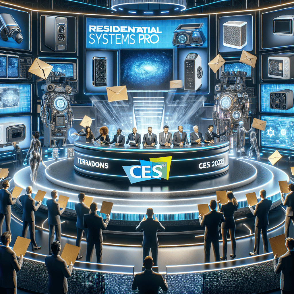 CES Picks 2025 Winners Revealed by TechRadar Pro, Residential Systems, and TWICE