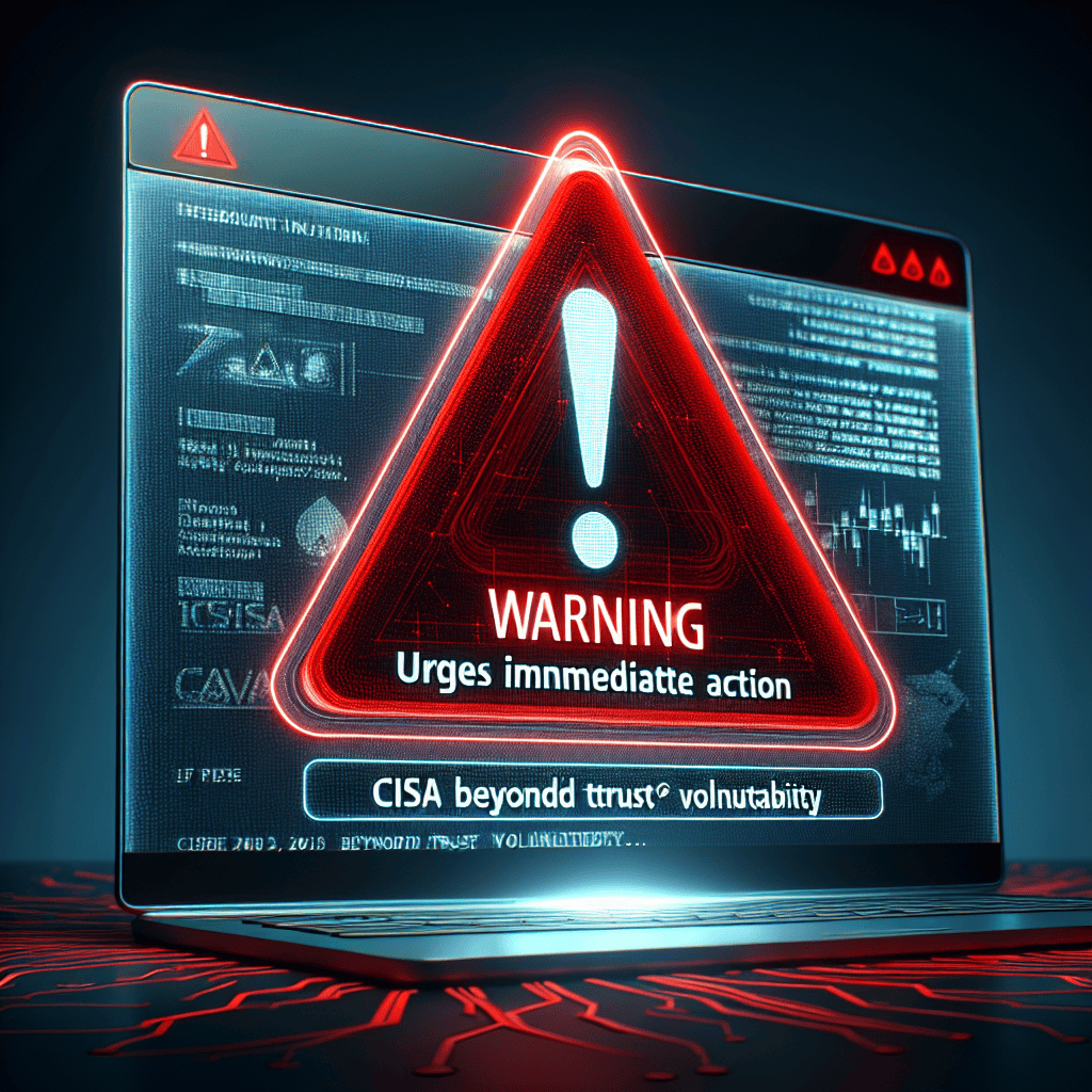 CISA Urges Immediate Action to Fix BeyondTrust Vulnerability