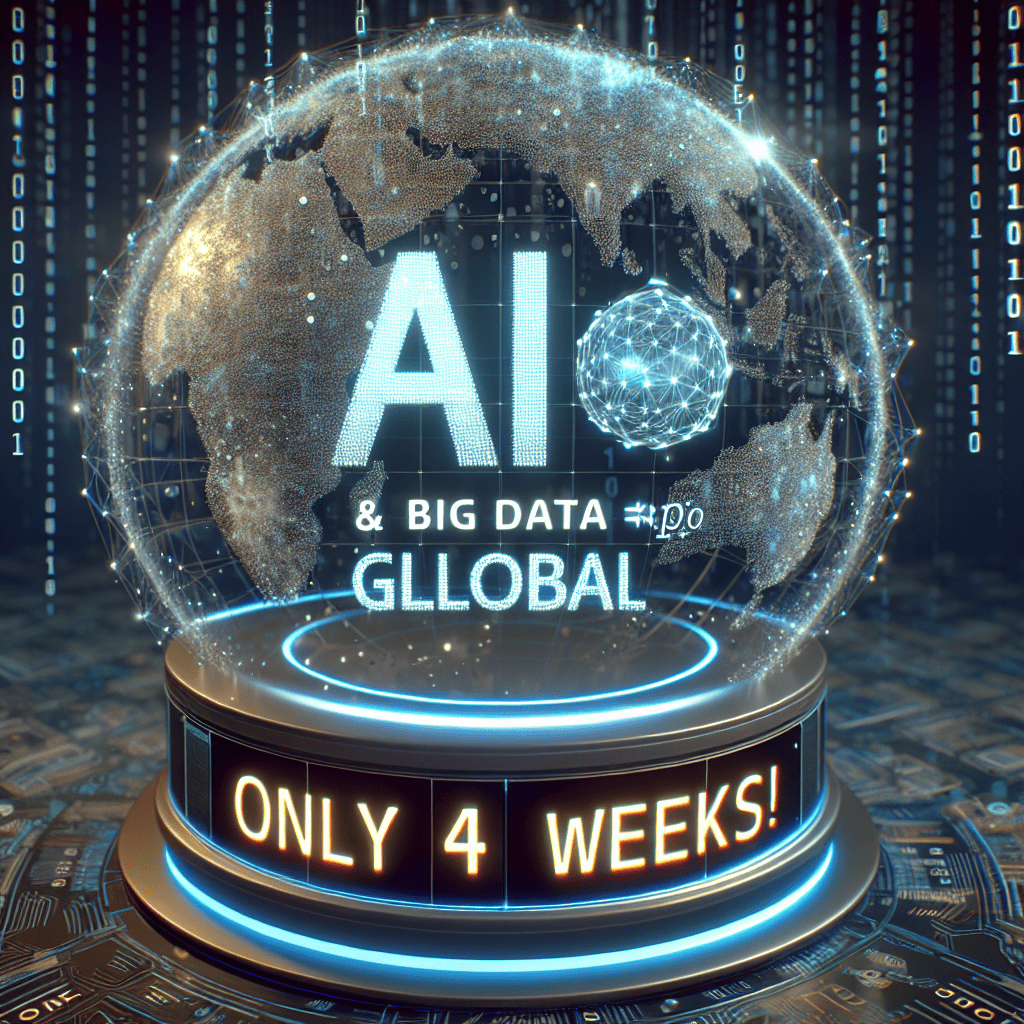 Countdown to AI and Big Data Expo Global: Only 4 Weeks Left!