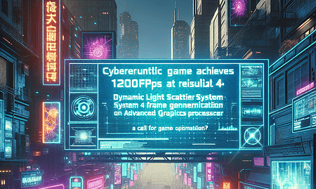 Cyberpunk 2077 Achieves 120fps at 4K with DLSS 4 and Frame Generation on RTX 5080: A Call for Game Dev Optimization?